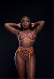 Cali orange 3 piece set